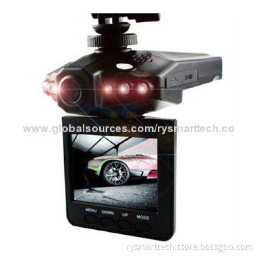6 IR Night Vision H198 In-car Camera